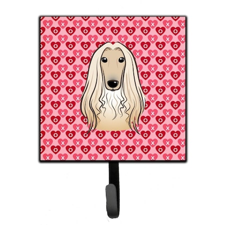 Jensendistributionservices Afghan Hound Hearts Leash or Key Holder MI1711357